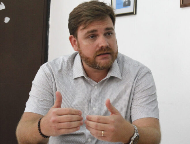 Alejandro González Behmaras, director de Organismos Internacionales del Ministerio de Relaciones Exteriores de la República de Cuba funcionario de la Dirección General de Asuntos Multilaterales.