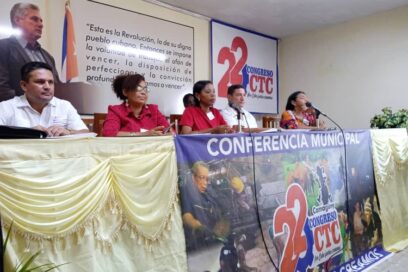 Abogan en  Santa Cruz del Sur por fortalecer labor del movimiento obrero