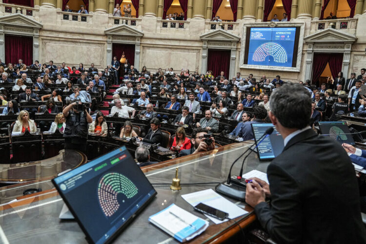 El Congreso había aprobado la Ley de Movilidad Jubilatoria ahora vetada por el presidente Javier Milei. Foto: Página 12