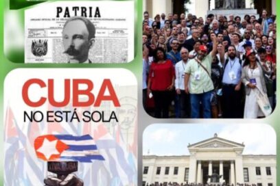 ¿Y quién dijo que Cuba está sola?
